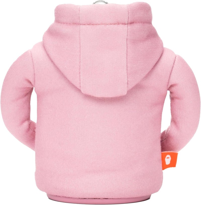PUFFIN - The Hoodie Sweatshirt - Insulated 12 oz Can Cooler I Beer Bottle & Soda Can Insulator, Keep Drinks and Beverages Cold - Dusty Rose/Sandy White - Image 4